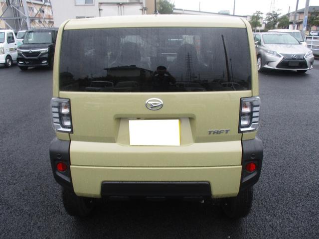 タフト Ｘ　スマートキー、衝突防止機能、車線逸脱警報、オートエアコン、オートライト、電子パーキング、ステアリングスイッチ、パワーウィンドウ、エアバック、２ＷＤ、プッシュスタート、アイドリングストップ、（53枚目）