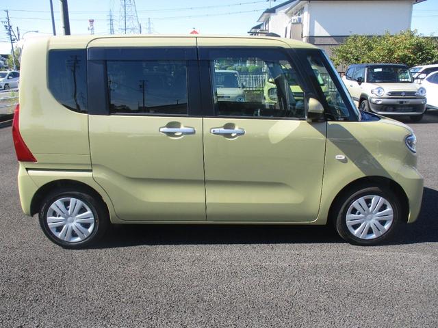 タント Ｘ　プッシュスタート、オートライト、オートエアコン、ステアリングスイッチ、衝突防止機能、電子パーキング、片側電動スライドドア、横滑り防止機能、アイドリングストップ、パワーウィンドウ（9枚目）