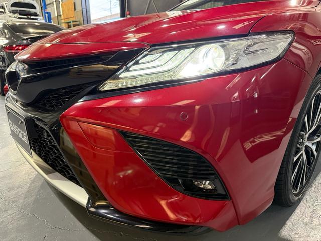 カムリ ＷＳ　修復歴無　禁煙　車検整備付　パノラマルーフ　純正Ｒ１８アルミ　純正９インチナビ　フルセグＴＶ　バックカメラ　ＥＴＣ２．０　ドラレコ　ブラインドスポット　クルコン　トヨタセーフティセンス（11枚目）