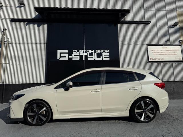 インプレッサスポーツ ２．０ｉ－Ｓアイサイト　修復歴無　ブラックレザーセレクション　純正Ｒ１８アルミ　ＳＴＩエアロ　純正８インチナビＴＶ　バックカメラ　ＥＴＣ　前席シートヒーター　クルコン　ドラレコ（2枚目）