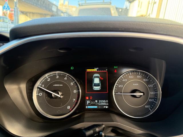 インプレッサスポーツ ２．０ｉ－Ｓアイサイト　修復歴無　ブラックレザーセレクション　純正Ｒ１８アルミ　ＳＴＩエアロ　純正８インチナビＴＶ　バックカメラ　ＥＴＣ　前席シートヒーター　クルコン　ドラレコ（24枚目）