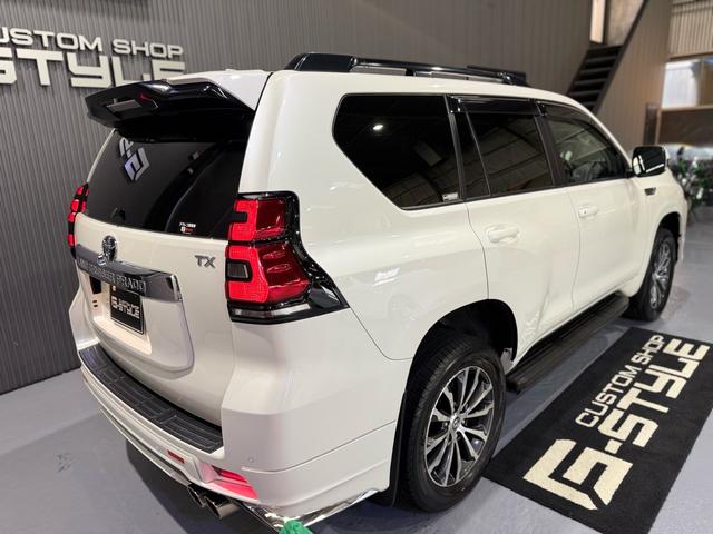 ランドクルーザープラド TX Lパッケージ 修復歴無 禁煙 2年保証付 モデリスタエアロ 純正OP19インチアルミ サンルーフ メーカーOPナビフルセグTV パノラミックビュー ETC2.0 ドラレコ前後 ブラックレザーシート(6枚目)