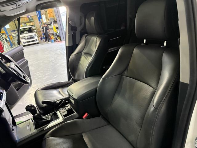 ランドクルーザープラド TX Lパッケージ 修復歴無 禁煙 2年保証付 モデリスタエアロ 純正OP19インチアルミ サンルーフ メーカーOPナビフルセグTV パノラミックビュー ETC2.0 ドラレコ前後 ブラックレザーシート(28枚目)