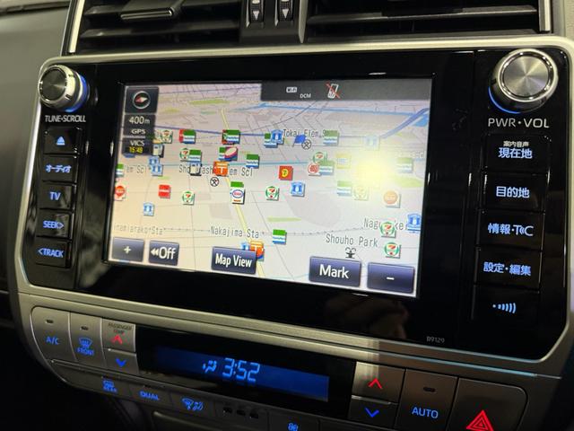 ランドクルーザープラド TX Lパッケージ 修復歴無 禁煙 2年保証付 モデリスタエアロ 純正OP19インチアルミ サンルーフ メーカーOPナビフルセグTV パノラミックビュー ETC2.0 ドラレコ前後 ブラックレザーシート(34枚目)