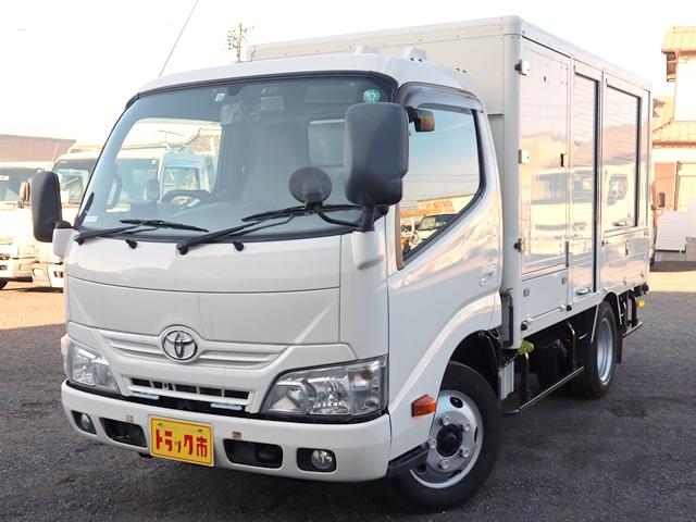 ダイナトラック トヨタ 工作車 積載５００ｋｇ 元公共応急作業車 ガス工事会社 須川車体 新車時架装 ｈｉｄライト ｅｔｃ バックカメラ 両側電格ミラー キーレス 荷室内寸約３１０ｘ１５８ｘ１４４仕切り等加工有 スペアキーの中古車詳細 中古車検索ならkurutown