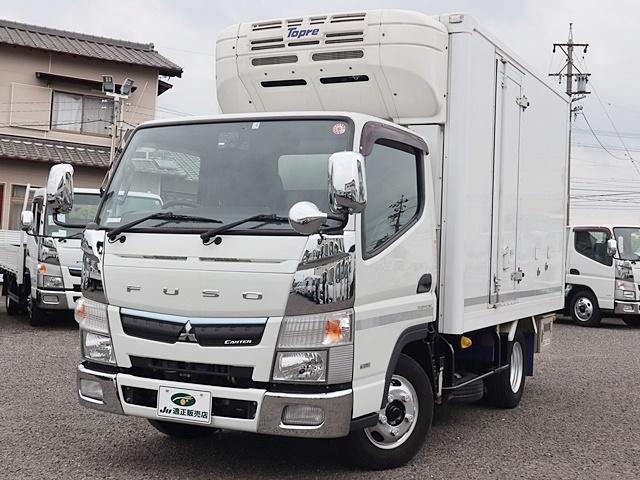 キャンター 東プレ　低温冷蔵冷凍車　－２６℃設定　スタンバイ　積載１，９ｔ　低温冷凍冷蔵車　東プレＸＶ２２ＬＳＣ－Ｐ　－３０度設定　スタンバイ装置コード有　ラッシングレール２段　サイド扉　ＥＴＣ　荷箱床アルミ縞板張り　バックカメラ　ＥＺＧＯ　キーレス（2枚目）