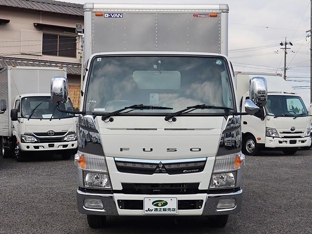 キャンター アルミバン　積載２ｔ　標準１０尺　全低床　パブコ　左サイド扉　左スライドドア　全低床　ＬＤＷＳ　ＥＺＧＯ　ナビ　ＴＶ　バックカメラ　ＥＴＣ　左電格ミラー　車両総重量４６８５Ｋｇ　４Ｐ１０ターボ１３０馬力　荷台地上高約８８ｃｍ（3枚目）