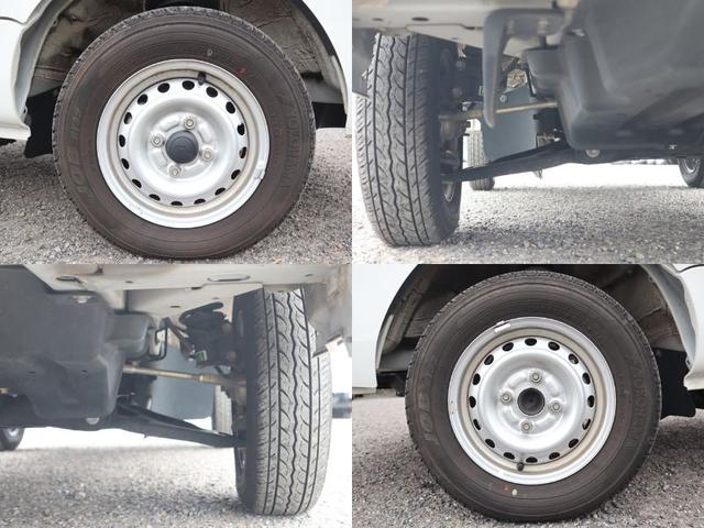 ハイゼットトラック パネルバン 積載350KG AT 両側スライド扉 リア上下跳ね上げ扉 Wエアバッグ 保証書 記録簿 取説 スペアキー ホイール付き冬タイヤ4本積込 車両総重量1340Kg KFエンジン・46馬力 フロアマット・バイザー ホイール付スタッドレス4本積込(17枚目)