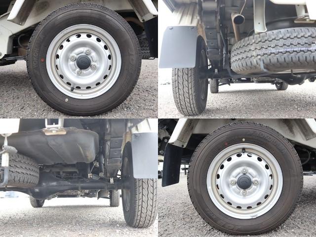 ハイゼットトラック パネルバン 積載350KG AT 両側スライド扉 リア上下跳ね上げ扉 Wエアバッグ 保証書 記録簿 取説 スペアキー ホイール付き冬タイヤ4本積込 車両総重量1340Kg KFエンジン・46馬力 フロアマット・バイザー ホイール付スタッドレス4本積込(18枚目)