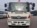 ヒノレンジャー ４段クレーン　ラジコン　ユニック　角足　差違アウトリガー　ＵＲＧ３７４ＲＫ　フック格納　２．９３ｔ吊り　荷台鉄板張り　ナビ　ＴＶ　ＥＴＣ　ＥＳスタート　ドラレコ　荷台地上高１１２ｃｍ　ブームアウトリガー未格納警報装置　ロープ穴・床フック５対　セイコーラック（3枚目）