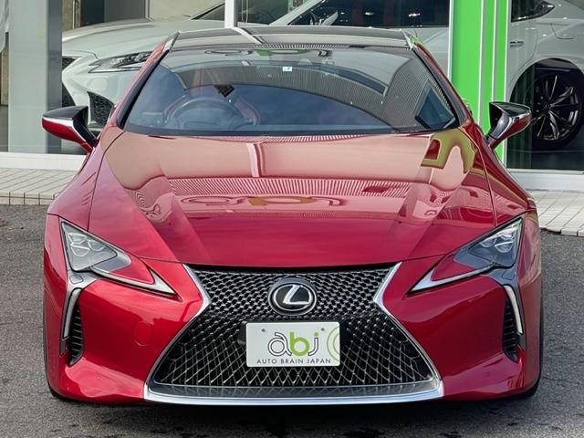 ＬＣ５００　Ｓパッケージ　１オーナー買取車　レッドインテリア　エアーシート＆シートヒーター　ＨＵＤ　カーボンルーフ　純正２１ＡＷ　トムススロットルコントローラー　ＧＰＳレーダー／ドラレコ　取説／保証書／Ｓキー(10枚目)