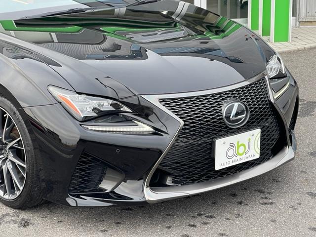 ＲＣ Ｆ ベースグレード　買取車　ブラック／オレンジ革　ＴＶＤ　マークレビンソン　サンルーフ　純正オプション１９インチ　エアーシート＆シートヒーター　ステアリングヒーター　純正ナビ地デジＢカメラ（5枚目）