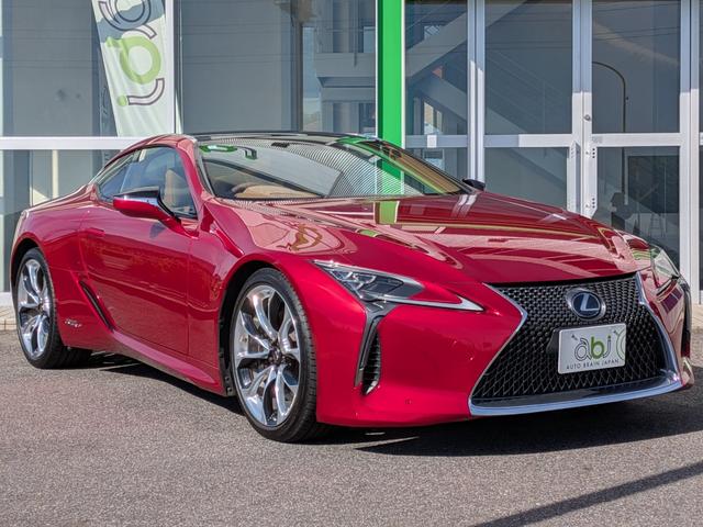 LC LC500h Lパッケージ オーカーインテリア 純正OP鍛造21インチ ガラスルーフ(2枚目)