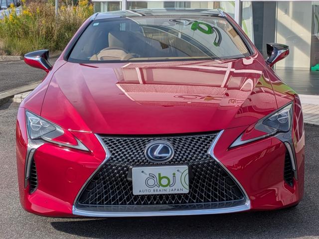 LC LC500h Lパッケージ オーカーインテリア 純正OP鍛造21インチ ガラスルーフ(3枚目)