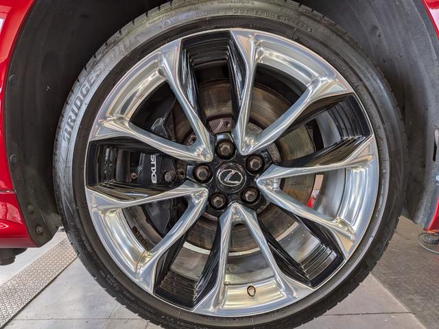 LC LC500h Lパッケージ オーカーインテリア 純正OP鍛造21インチ ガラスルーフ(11枚目)