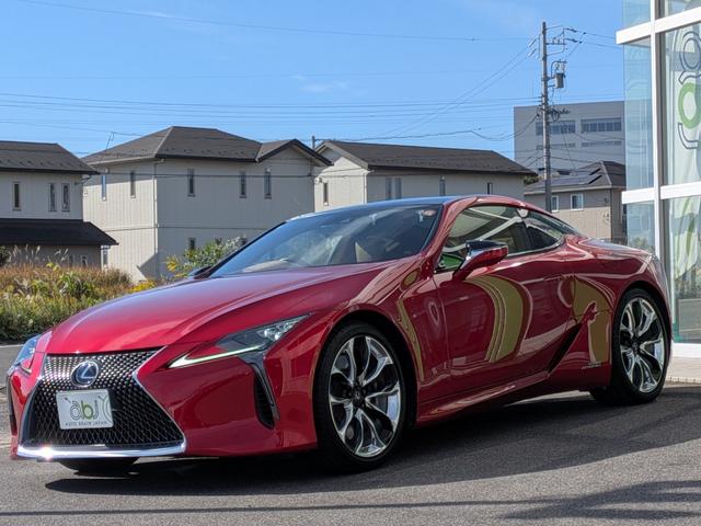 LC LC500h Lパッケージ オーカーインテリア 純正OP鍛造21インチ ガラスルーフ(15枚目)