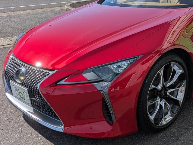 LC LC500h Lパッケージ オーカーインテリア 純正OP鍛造21インチ ガラスルーフ(16枚目)