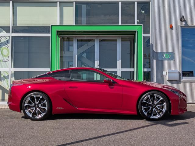 LC LC500h Lパッケージ オーカーインテリア 純正OP鍛造21インチ ガラスルーフ(17枚目)