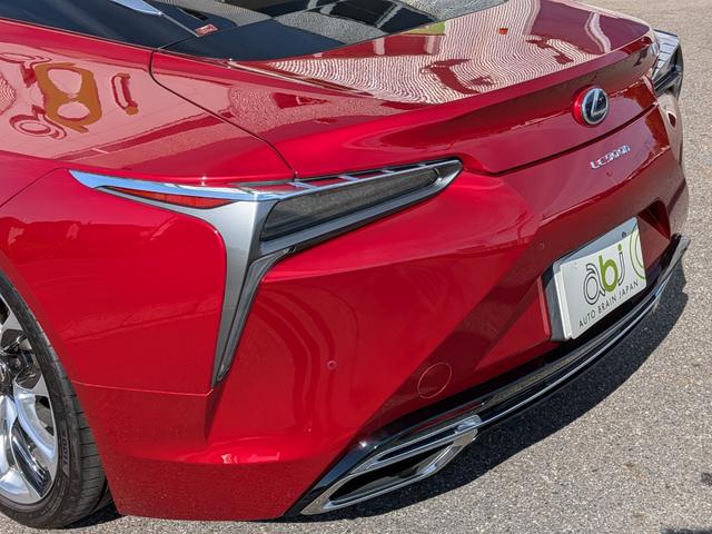 LC LC500h Lパッケージ オーカーインテリア 純正OP鍛造21インチ ガラスルーフ(21枚目)