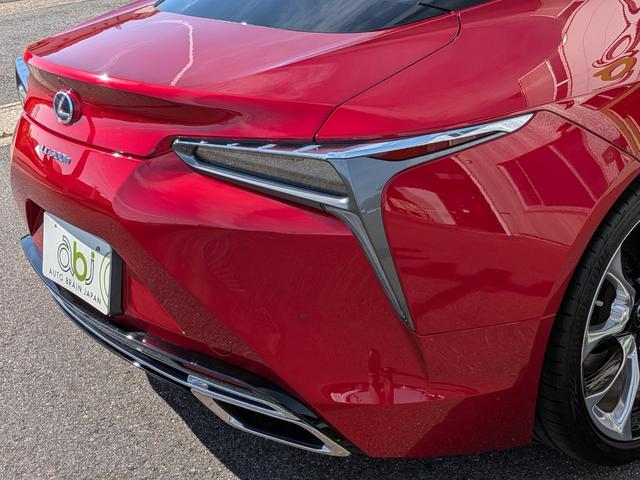 LC LC500h Lパッケージ オーカーインテリア 純正OP鍛造21インチ ガラスルーフ(27枚目)