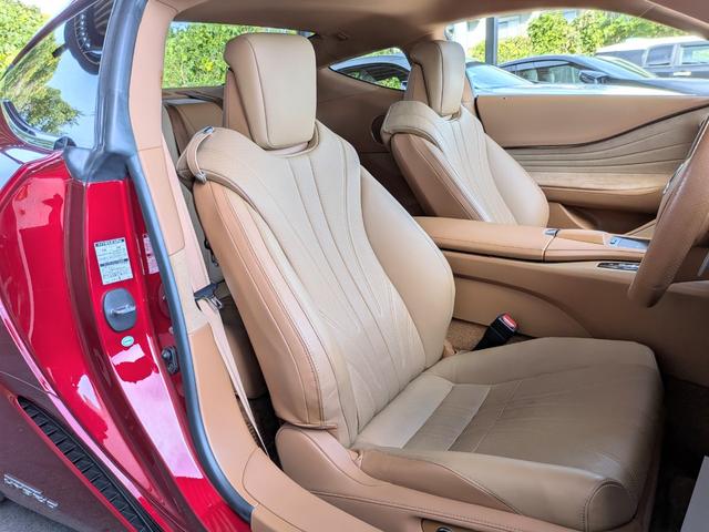 LC LC500h Lパッケージ オーカーインテリア 純正OP鍛造21インチ ガラスルーフ(46枚目)