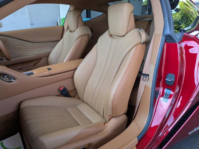 LC LC500h Lパッケージ オーカーインテリア 純正OP鍛造21インチ ガラスルーフ(51枚目)