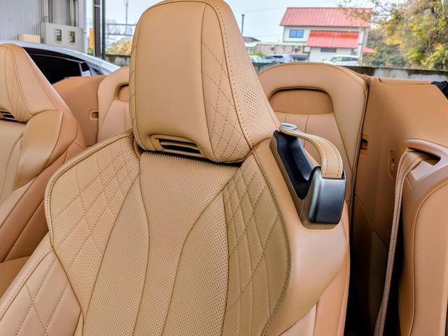 ＬＣ ＬＣ５００　コンバーチブル　オーカーインテリア／サンドベージュルーフ　ＯＰ鍛造２１インチ　ＴＲＤミラーカバー　イルミネーションスカッフＰ　レクサスロゴカーテシランプ　ベンチレーション＆シートヒーター　ドラレコ　ＧＰＳレーダー（68枚目）