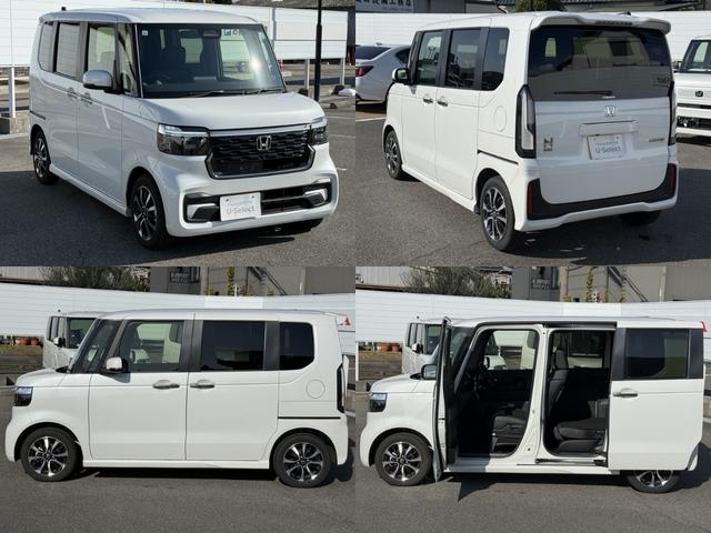N-BOXカスタム コーディネートスタイル レンタアップBluetooth対応フルセグナビETC車載器シートヒーターアルミホイール(13枚目)