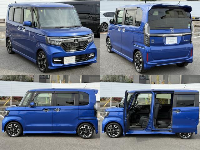 N-BOXカスタム G・EXターボホンダセンシング Bluetooth対応フルセグナビリア席モニター両側電動スライドドアETC車載器ドライブレコーダー(13枚目)