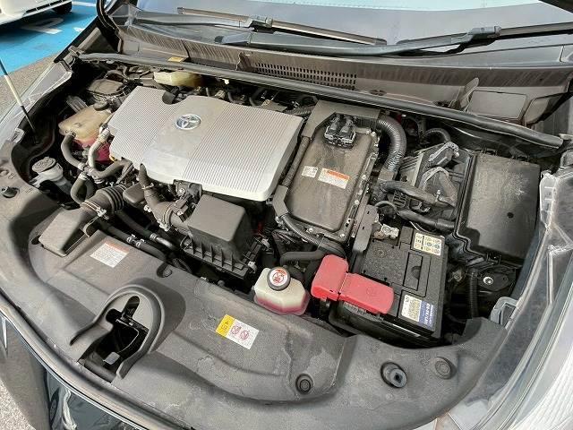 プリウス ♪A “ツーリングセレクション” パーキングアシスト ブラインドスポットモニター レザーシート シートヒーター AC100V電源 レーダークルーズコントロール 純正9インチSDナビ ETC クリアランスソナー ヘッドアップディスプレイ(14枚目)