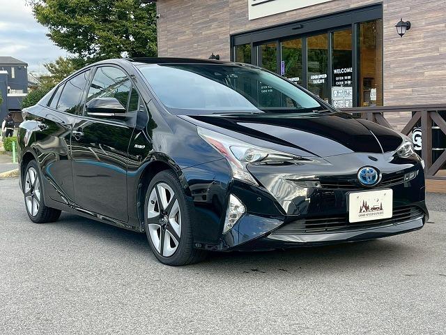 プリウス ♪A “ツーリングセレクション” パーキングアシスト ブラインドスポットモニター レザーシート シートヒーター AC100V電源 レーダークルーズコントロール 純正9インチSDナビ ETC クリアランスソナー ヘッドアップディスプレイ(35枚目)