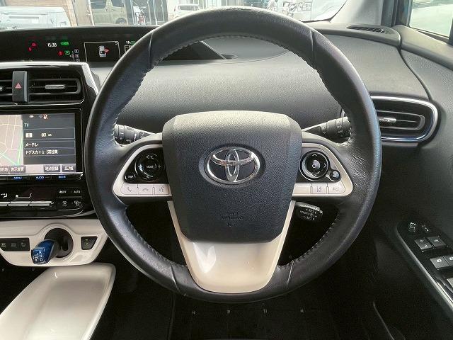 プリウス ♪A “ツーリングセレクション” パーキングアシスト ブラインドスポットモニター レザーシート シートヒーター AC100V電源 レーダークルーズコントロール 純正9インチSDナビ ETC クリアランスソナー ヘッドアップディスプレイ(46枚目)