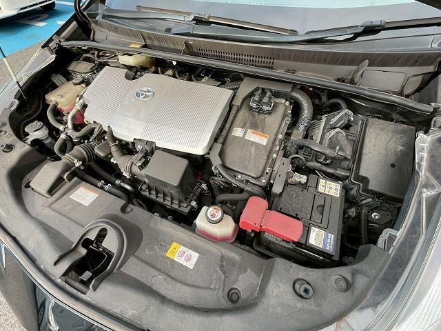 プリウス ♪A “ツーリングセレクション” パーキングアシスト ブラインドスポットモニター レザーシート シートヒーター AC100V電源 レーダークルーズコントロール 純正9インチSDナビ ETC クリアランスソナー ヘッドアップディスプレイ(77枚目)