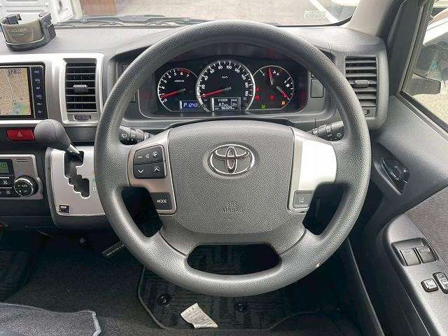 ハイエースワゴン GL 電動スライドドア 助手席エアバック AC100V電源 トヨタセーフティセンス レーンキープアシスト 純正SDナビ バックカメラ LEDヘッドライト ETC スマートキー プッシュスタート(13枚目)