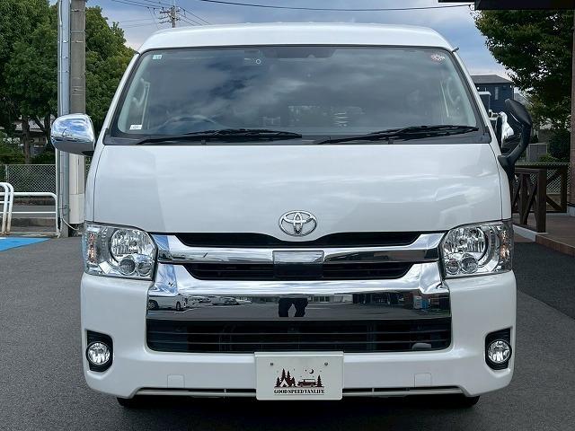 ハイエースワゴン GL 電動スライドドア 助手席エアバック AC100V電源 トヨタセーフティセンス レーンキープアシスト 純正SDナビ バックカメラ LEDヘッドライト ETC スマートキー プッシュスタート(40枚目)