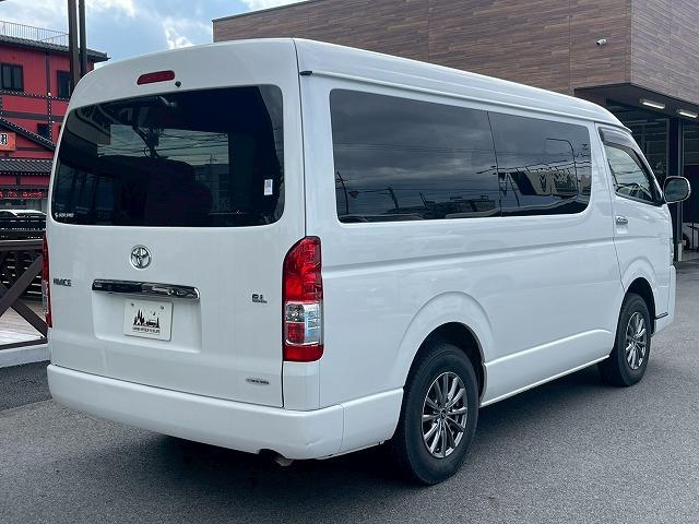 ハイエースワゴン GL 電動スライドドア 助手席エアバック AC100V電源 トヨタセーフティセンス レーンキープアシスト 純正SDナビ バックカメラ LEDヘッドライト ETC スマートキー プッシュスタート(45枚目)