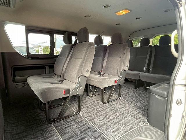 ハイエースワゴン GL 電動スライドドア 助手席エアバック AC100V電源 トヨタセーフティセンス レーンキープアシスト 純正SDナビ バックカメラ LEDヘッドライト ETC スマートキー プッシュスタート(48枚目)