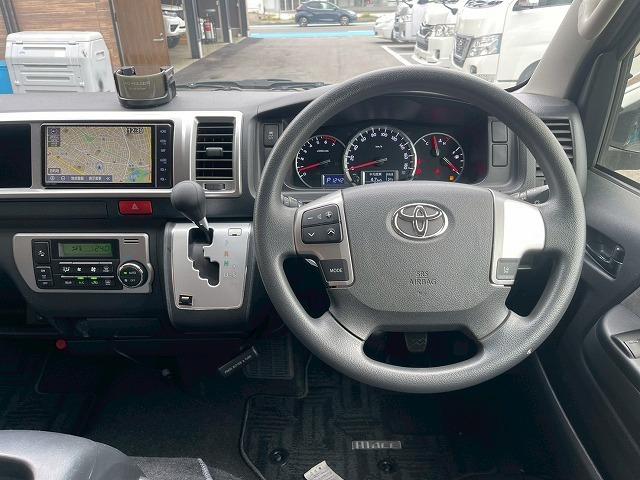 ハイエースワゴン GL 電動スライドドア 助手席エアバック AC100V電源 トヨタセーフティセンス レーンキープアシスト 純正SDナビ バックカメラ LEDヘッドライト ETC スマートキー プッシュスタート(53枚目)