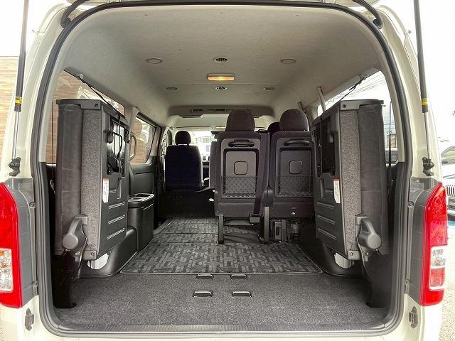 ハイエースワゴン GL 電動スライドドア 助手席エアバック AC100V電源 トヨタセーフティセンス レーンキープアシスト 純正SDナビ バックカメラ LEDヘッドライト ETC スマートキー プッシュスタート(77枚目)