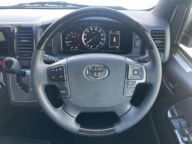 ハイエースバン スーパーGL ダークプライム2 両側電動スライドドア ハーフレザーシート オートマチックハイビーム クリアランスソナー フォグライト 衝突軽減ブレーキ スマートキー プッシュスタート ディーゼル 車線逸脱警報 助手席エアバック(40枚目)