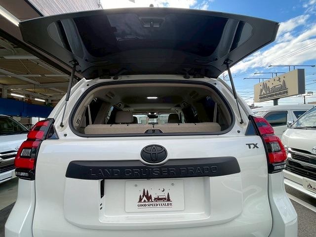ランドクルーザープラド TX“Lパッケージ・Matt Black Edition”7 特別仕様車 サンルーフ 全周囲カメラ クリアランスソナー シートベンチレーション レーダークルーズコントロール オートマチックハイビーム スマートキー プッシュスタート 7人乗り 3列シート(32枚目)
