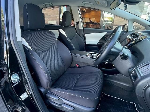 プリウスアルファ S チューン ブラックII ワンオーナー 純正ナビ レーダークルーズコントロール オートマチックハイビーム ビルトインETC オートライト シートヒーター スマートキー プッシュスタート フルセグ 先行発進アラート フォグライト(11枚目)