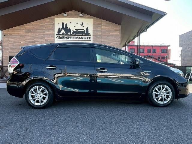 プリウスアルファ S チューン ブラックII ワンオーナー 純正ナビ レーダークルーズコントロール オートマチックハイビーム ビルトインETC オートライト シートヒーター スマートキー プッシュスタート フルセグ 先行発進アラート フォグライト(14枚目)