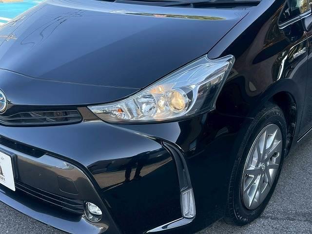 プリウスアルファ S チューン ブラックII ワンオーナー 純正ナビ レーダークルーズコントロール オートマチックハイビーム ビルトインETC オートライト シートヒーター スマートキー プッシュスタート フルセグ 先行発進アラート フォグライト(20枚目)