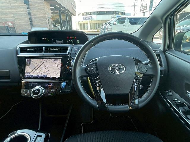 プリウスアルファ S チューン ブラックII ワンオーナー 純正ナビ レーダークルーズコントロール オートマチックハイビーム ビルトインETC オートライト シートヒーター スマートキー プッシュスタート フルセグ 先行発進アラート フォグライト(40枚目)