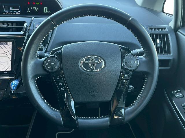 プリウスアルファ S チューン ブラックII ワンオーナー 純正ナビ レーダークルーズコントロール オートマチックハイビーム ビルトインETC オートライト シートヒーター スマートキー プッシュスタート フルセグ 先行発進アラート フォグライト(41枚目)