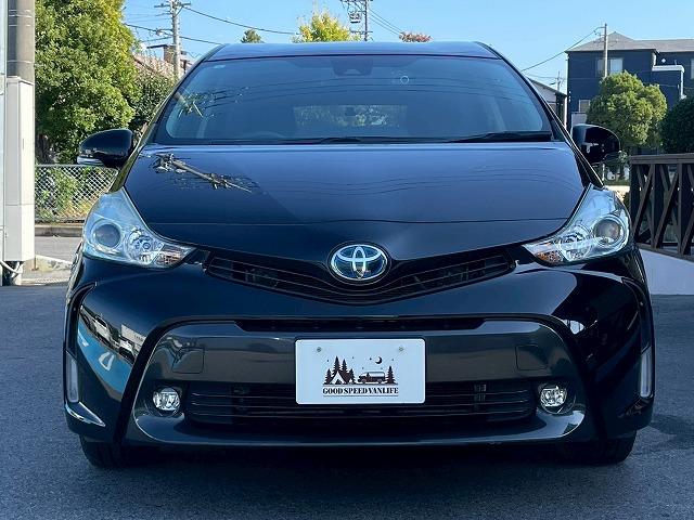 プリウスアルファ S チューン ブラックII ワンオーナー 純正ナビ レーダークルーズコントロール オートマチックハイビーム ビルトインETC オートライト シートヒーター スマートキー プッシュスタート フルセグ 先行発進アラート フォグライト(68枚目)