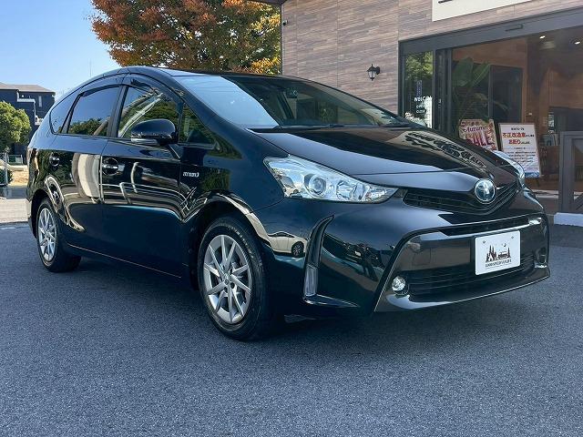 プリウスアルファ S チューン ブラックII ワンオーナー 純正ナビ レーダークルーズコントロール オートマチックハイビーム ビルトインETC オートライト シートヒーター スマートキー プッシュスタート フルセグ 先行発進アラート フォグライト(69枚目)