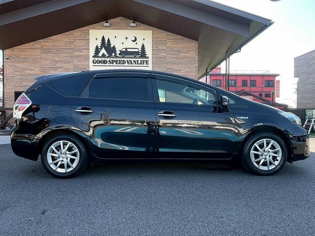 プリウスアルファ S チューン ブラックII ワンオーナー 純正ナビ レーダークルーズコントロール オートマチックハイビーム ビルトインETC オートライト シートヒーター スマートキー プッシュスタート フルセグ 先行発進アラート フォグライト(72枚目)