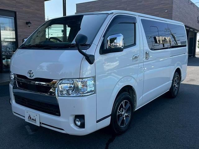 ハイエースバン スーパーGL 8型アルパインナビ バックカメラ AC100V電源 純正アルミホイール クリアランスソナー フォグライト スマートキー プッシュスタート デジタルインナーミラー オートマチックハイビーム フルセグTV(16枚目)